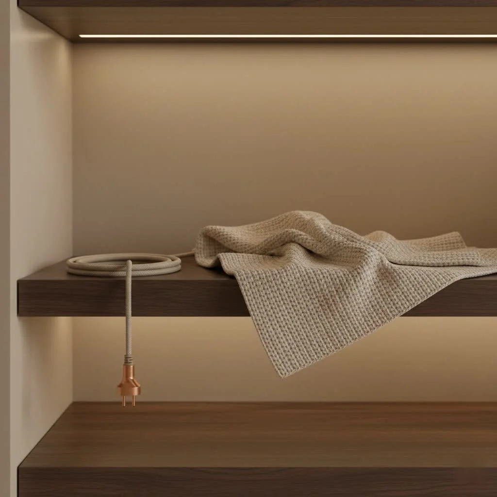 Waterproof extension cord with a robust, thick jacket