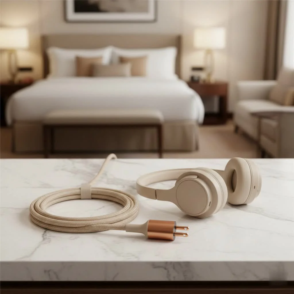 Heavy-duty 220V extension cord with a NEMA 6-50 plug