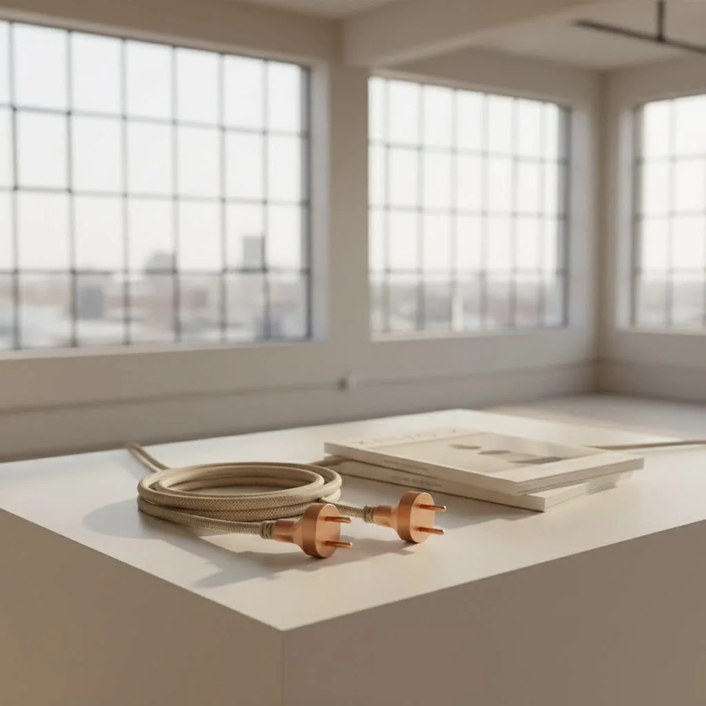 Heavy-duty 12 gauge 100 ft extension cord for outdoor use