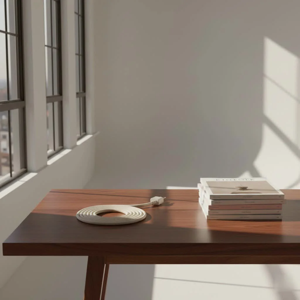 25 feet extension cord powering outdoor tools